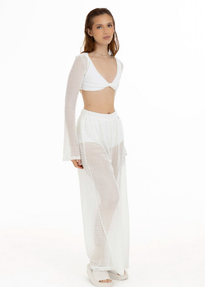 BEACH PANTS PERLA TEJIDO