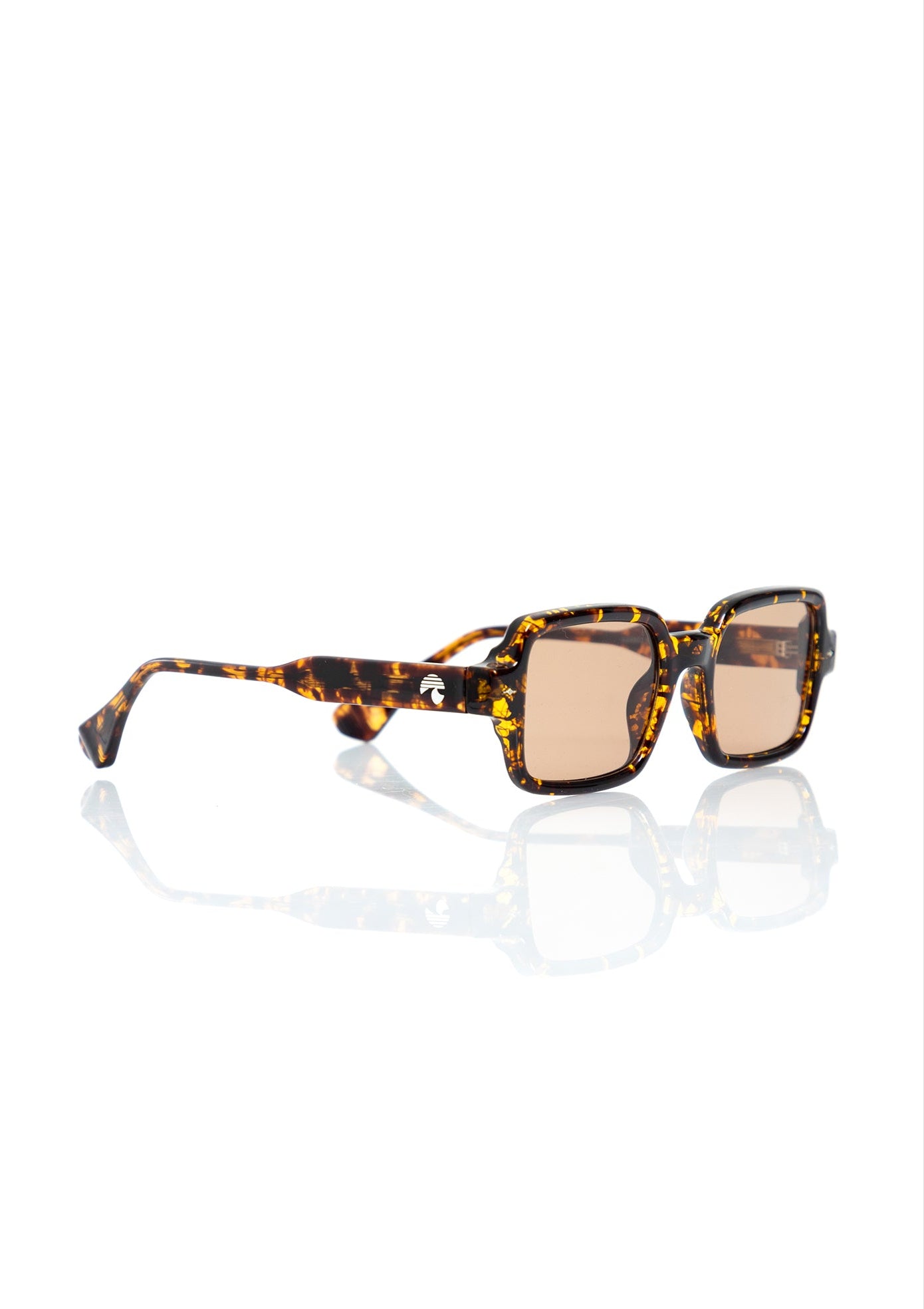 ANIMAL PRINT DRIP SUNGLASSES