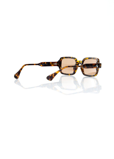 ANIMAL PRINT DRIP SUNGLASSES