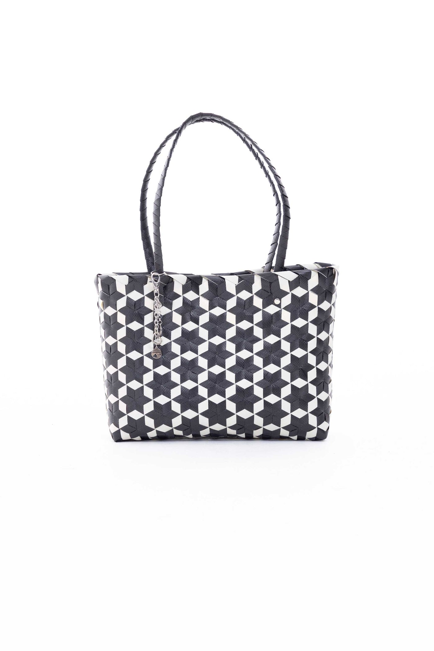 BLACK STAR TOTE BAG