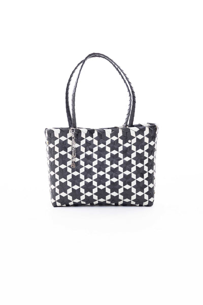 BLACK STAR TOTE BAG