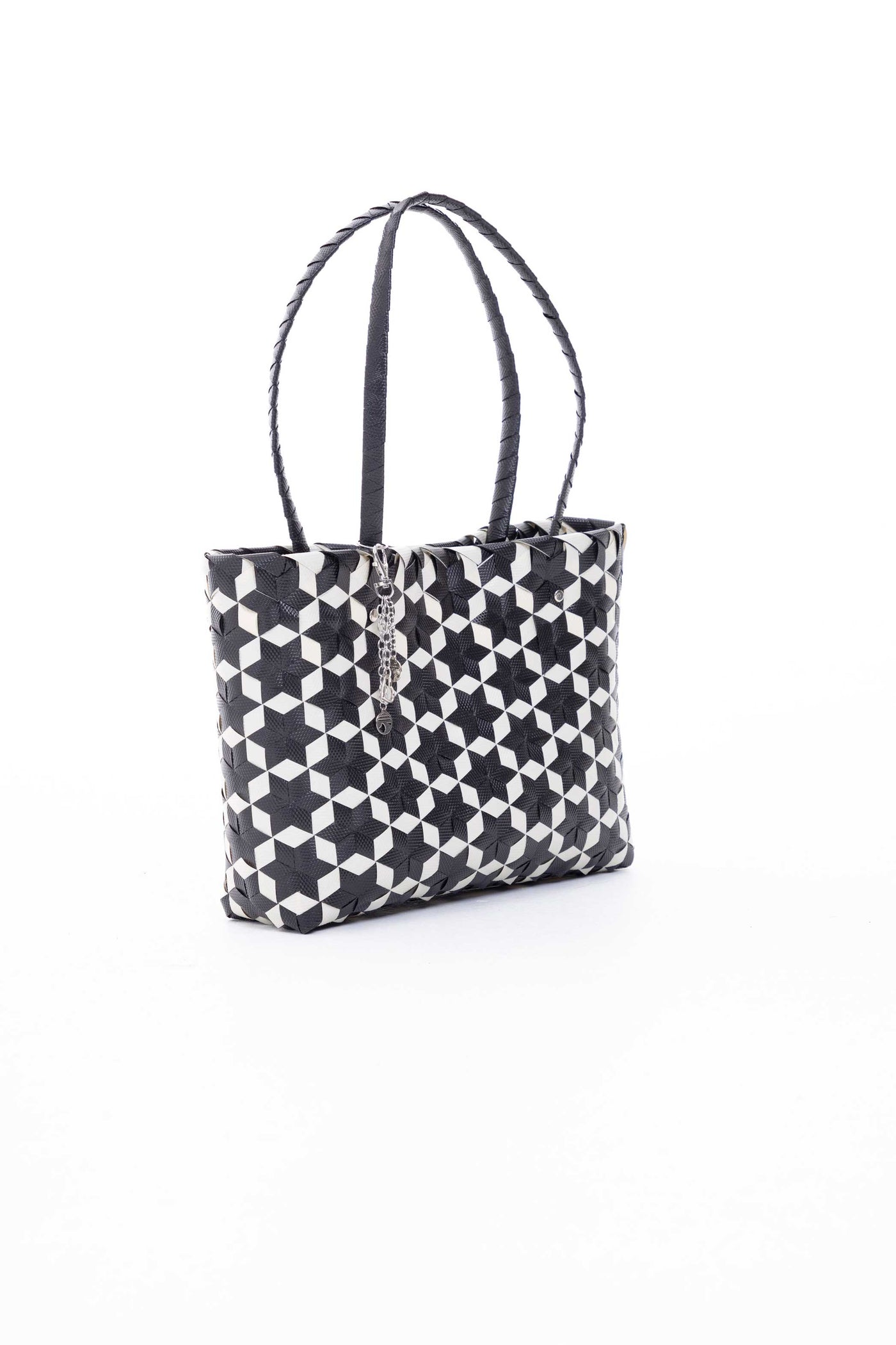 BLACK STAR TOTE BAG