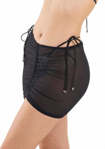 FALDA SHEER BLACK