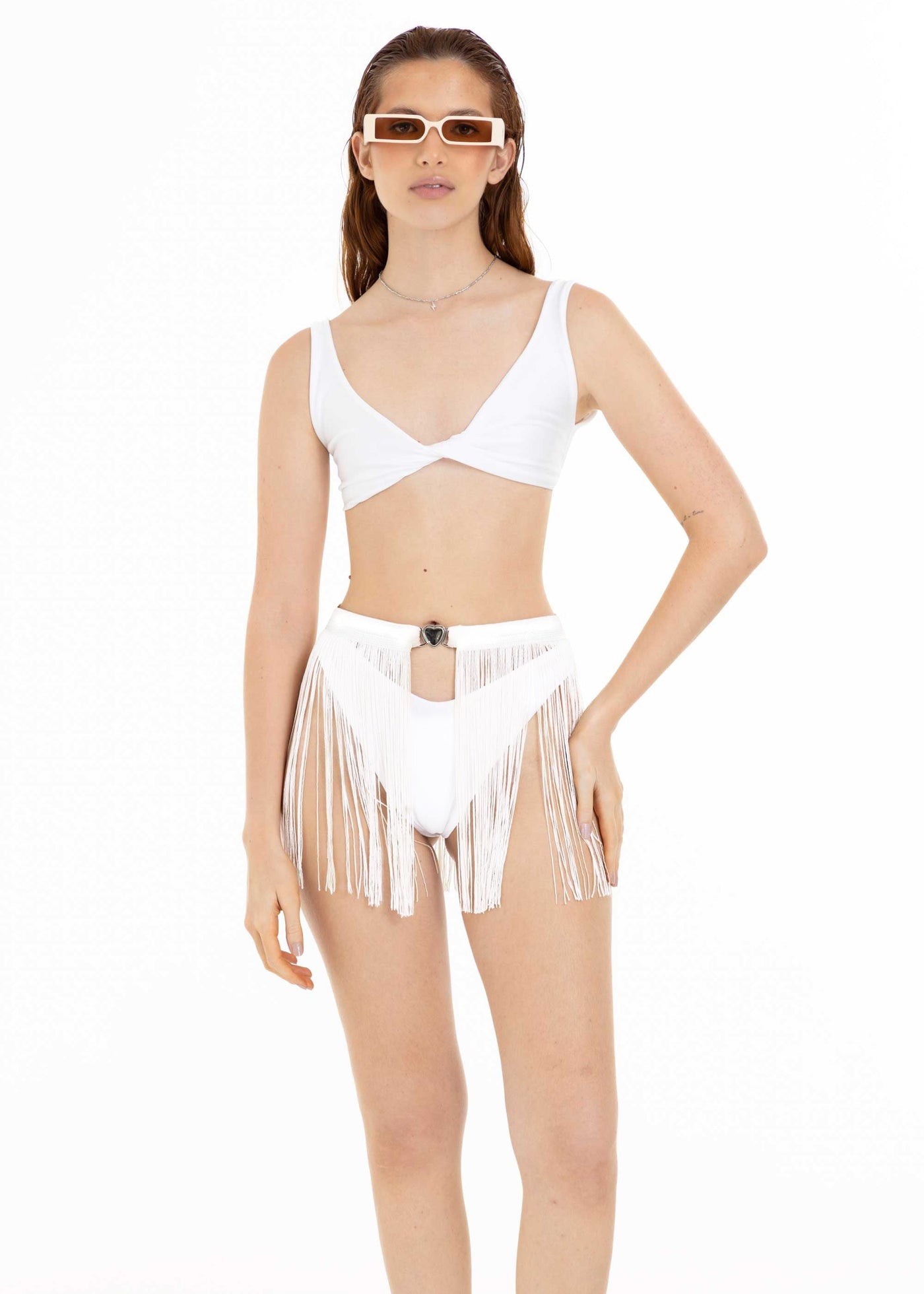 BIKINI PERLA 90S + FALDA FLECOS