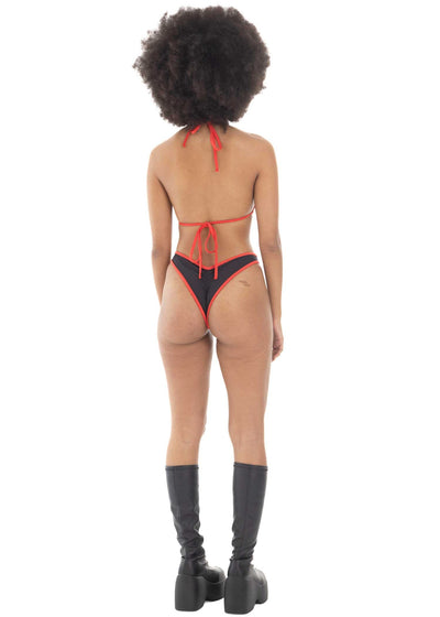 BIKINI UNBASIC BLACK/RED PRE ORDER ENTREGA JUEVES 26 DIC