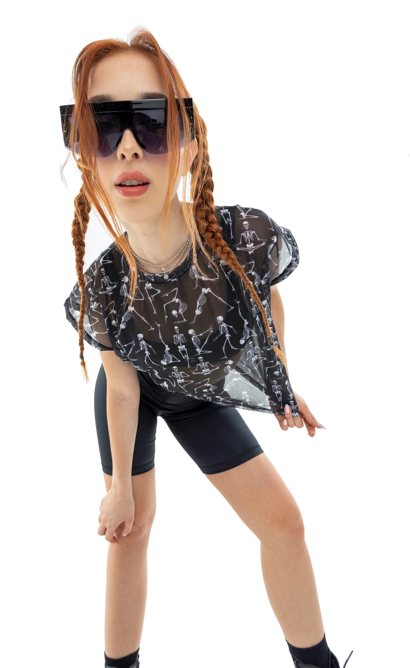 CAMISA MALLA SKELETONS
